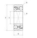 2314SC3 NTN Bearing (70х150х51 mm.)