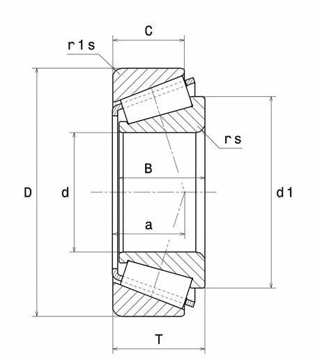 4T-33211 NTN Bearing (55х100х35 mm.)