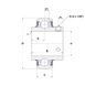 UC326G2T04 SNR Bearing (130х280х135 mm.)