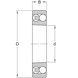 1206 EKTN9/C3 SKF Bearing (30х62х16 mm.)