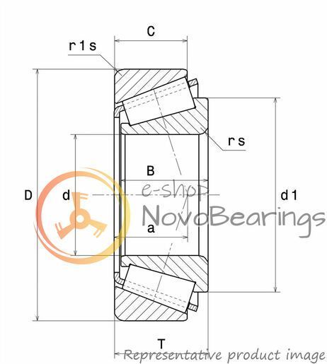 4T-30210 NTN Bearing (50х90х21.75 mm.)