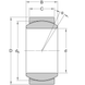 GE 30 C SKF Bearing (30х47х22 mm.)