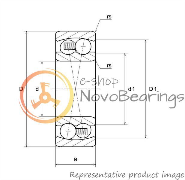 2310G15 SNR Bearing (50х110х40 mm.)
