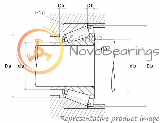 32921XA NTN Bearing (105х145х25 mm.)