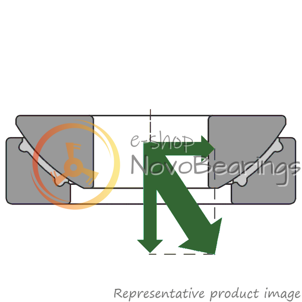 GX 45 F SKF Bearing (45х120х36.5 mm.)