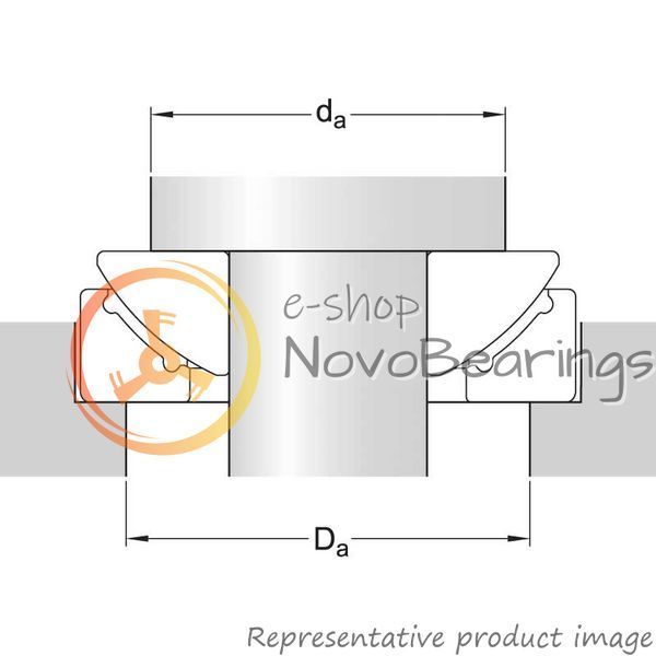 GX 45 F SKF Bearing (45х120х36.5 mm.)