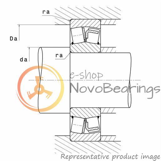 23218BD1C4 NTN Bearing (90х160х52.4 mm.)