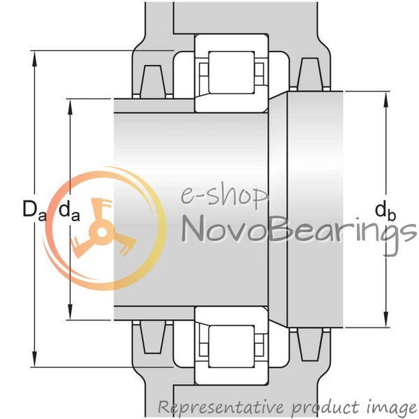 NJ 226 ECP SKF Bearing (130х230х40 mm.)