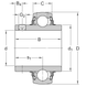 YAR 215-212-2F SKF Bearing (69.85х130х73.3 mm.)