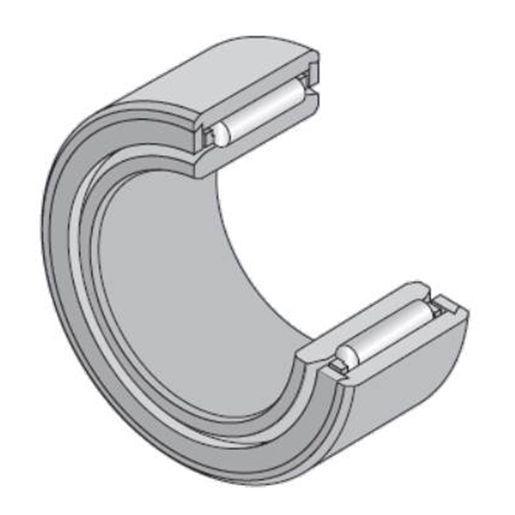 NK50/35R+1R45X50X35 NTN Bearing (45х62х35 mm.)