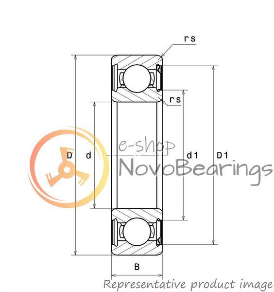 6213ZC3 SNR Bearing (65х120х23 mm.)