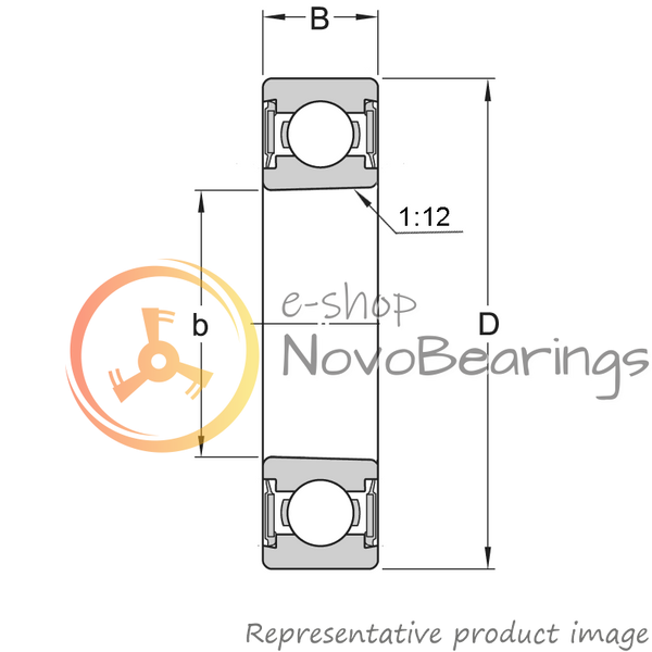 6209KEE SNR Bearing (45х85х19 mm.)