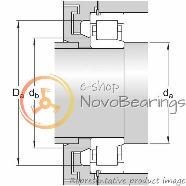 NJ 2209 ECNJ SKF Bearing (45х85х23 mm.)