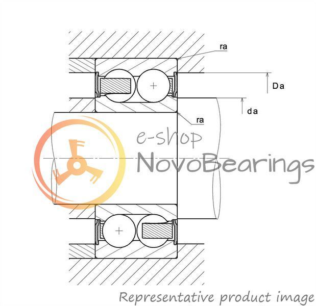 5201EEG15 SNR Bearing (12х32х15.9 mm.)