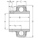 UCX13 SKF Bearing (65х125х74.6 mm.)