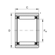 NK130/40 NTN Bearing (130х150х40 mm.)