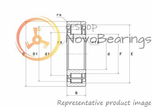 NJ2312C3 NTN Bearing (60х130х46 mm.)