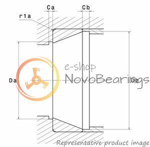 4T-78537 NTN Bearing (0х136.53х23.52 mm.)