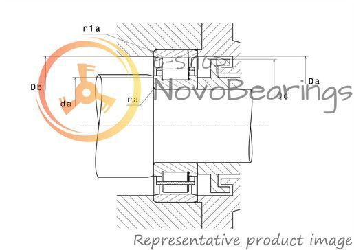 N215 NTN Bearing (75х130х25 mm.)