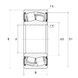 10X22210EAEEL SNR Bearing (50х90х28 mm.)