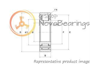 NU2216EAT2XC3 NTN Bearing (80х140х33 mm.)