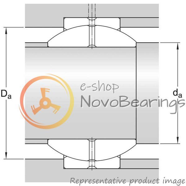 GEH 60 ES SKF Bearing (60х105х63 mm.)