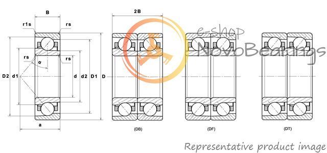 7912CG/GNP4 NTN Bearing (60х85х13 mm.)