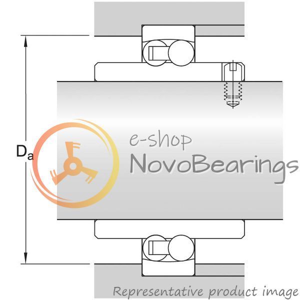 11204 TN9 SKF Bearing (20х47х40 mm.)