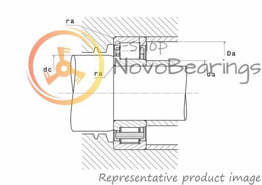 NJ312EG15 SNR Bearing (60х130х31 mm.)