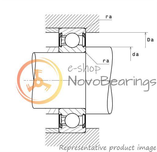 6001HVZZ SNR Bearing (12х28х8 mm.)