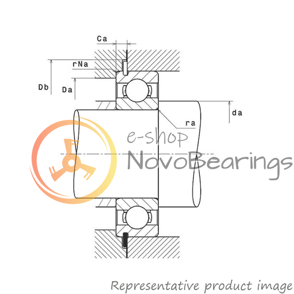 BL309NR NTN Bearing (45х100х25 mm.)