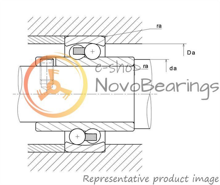 11307G15 SNR Bearing (35х80х21 mm.)