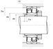 22217EAKW33ZZ SNR Bearing (85х150х36 mm.)