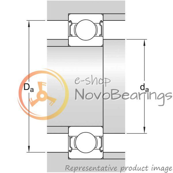 6207-2ZTN9/HC5C3WT SKF Bearing (35х72х17 mm.)