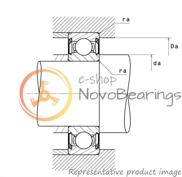 6828ZZ/2AS NTN Bearing (140х175х18 mm.)