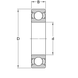 W 61800-2Z SKF Bearing (10х19х5 mm.)
