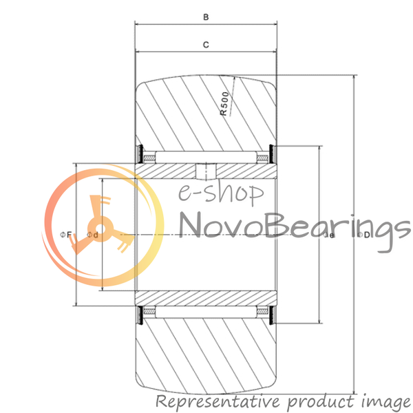 NA2206LL/3AS NTN Bearing (30х62х20 mm.)
