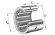 NK24/16R NTN Bearing (24х32х16 mm.)