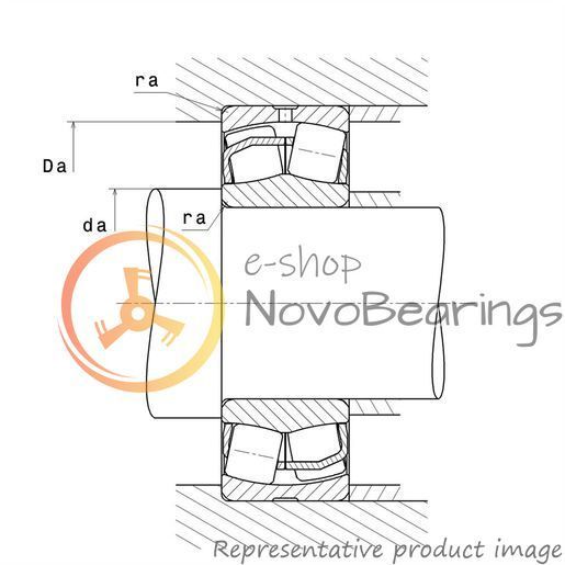 22213EAW33C4 SNR Bearing (65х120х31 mm.)