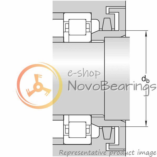 NUP 252 MA SKF Bearing (260х480х80 mm.)