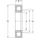 NUP 252 MA SKF Bearing (260х480х80 mm.)