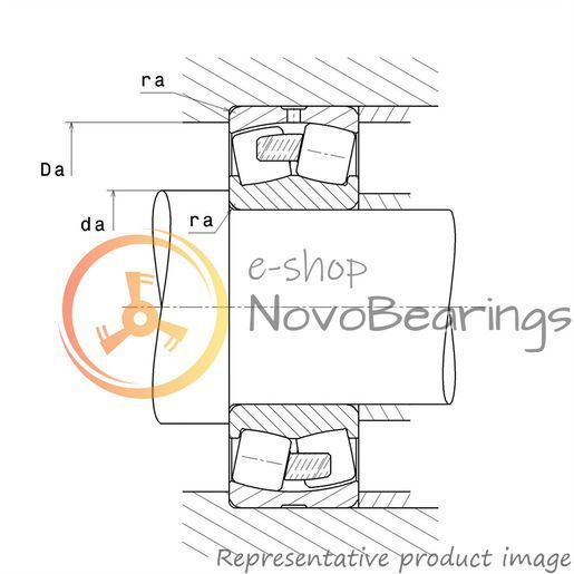 23238EMW33C3 SNR Bearing (190х340х120 mm.)