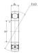 CS307LLU NTN Bearing (35х80х21 mm.)