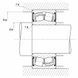 10X22216EAEEL SNR Bearing (80х140х40 mm.)